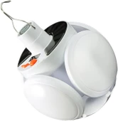Solar Panelli Şarjlı 5'li Katlanabilir Acil Durum Kamp Lambası Powermaster - 1