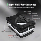 Galaxy Tab S6 Lite P610 Kılıf Zore Defender Tablet Silikon thumbnail 5