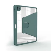 Apple iPad Pro 12.9 2020 (4.Nesil) Kılıf Zore Nayn Dönebilen Standlı Kılıf - 4