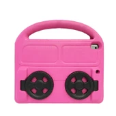 Apple iPad 10.2 (8.Nesil) Zore Wheel Car Tekerlek Standlı Tablet Eva Silikon Kılıf - 5