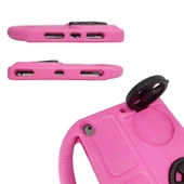 Apple iPad 10.2 (8.Nesil) Zore Wheel Car Tekerlek Standlı Tablet Eva Silikon Kılıf - 3