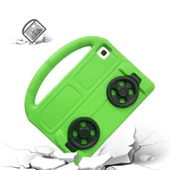Galaxy Tab A7 10.4 T500 2020 Zore Wheel Car Tekerlek Standlı Tablet Eva Silikon Kılıf - 6