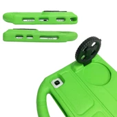 Galaxy Tab A7 10.4 T500 2020 Zore Wheel Car Tekerlek Standlı Tablet Eva Silikon Kılıf - 3