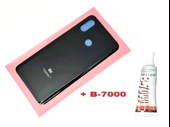 Tkgz Xiaomi Mi 8 Arka Kapak Batarya Pil Kapağı (CAM+B-7000) SİYAH - 1