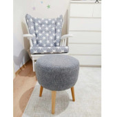 Çay Seti Tekli Koltuk Berjer Ve Puf Takımı (salon, Balkon, Ofis) 2 Li Takım - 2