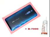 Tkgz Xiaomi Mİ 9T Mi 9T Pro Arka Pil Batarya Kapağı (CAM+B-7000) MAVİ - 1
