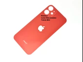 Tkgz İPhone 12 MİNİ Arka Pil Batarya Kapağı (CAM+B-7000) KIRMIZI - 2
