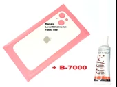 Tkgz İPhone 13 Arka Pil Batarya Kapağı (CAM+B-7000) GOLD - 1