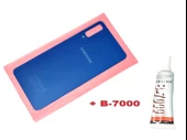 Tkgz Samsung Galaxy A7 A750 Arka Pil Batarya Kapağı (CAM+B-7000) MAVİ thumbnail 1