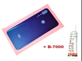 Tkgz Xiaomi Redmi NOTE 7 Arka Pil Batarya Kapağı (CAM+B-7000) MAVİ thumbnail 1