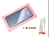 Tkgz Samsung Galaxy S8 Arka Pil Batarya Kapağı (CAM+B-7000) MAVİ thumbnail 1