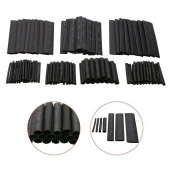 127 Parça Isıyla Daralan Makaron Seti - Siyah thumbnail 2