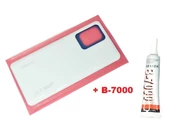 Tkgz Xiaomi Mi 11T PRO Mİ 11T Arka Pil Batarya Kapağı (CAM+B-7000) BEYAZ - 1