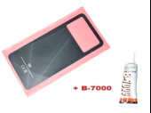 Tkgz Xiaomi POCO X4 PRO Arka Pil Batarya Kapağı (CAM+B-7000) SİYAH - 1
