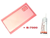 Tkgz Samsung Galaxy A71 A715 Arka Pil Batarya Kapağı (B-7000) PEMBE thumbnail 1