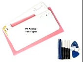 Tkgz Samsung Galaxy A30S (A307) FULL ORJ KASA Arka Pil Batarya Kapağı (TAMİR SETİ) SİYAH - 1