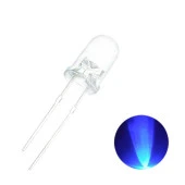 5mm Flaşörlü (Yanıp Sönen)Mavi Led Paketi - 10 Adet thumbnail 2