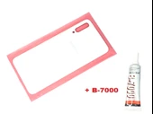 Tkgz Samsung Galaxy A70 A705 Arka Pil kapağı (B-7000) BEYAZ - 1