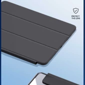 Apple iPad Pro 12.9 2022 M2 Kılıf Zore Nort Arkası Şeffaf Standlı Kılıf - 12