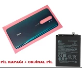 Tkgz Xiaomi Redmi NOTE 8 PRO Arka Pil Batarya Kapağı + PİL (CAM) YEŞİL thumbnail 1