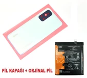 Tkgz Xiaomi Redmi NOTE 11 Arka Pil Batarya Kapağı + PİL BEYAZ thumbnail 1