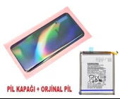 Tkgz Samsung Galaxy A50 A505 Arka Pil Batarya Kapağı + PİL SİYAH thumbnail 1