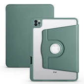 Apple iPad 10.2 2021 (9.Nesil) Kılıf Zore Termik Kalem Bölmeli Dönebilen Standlı Kılıf - 1