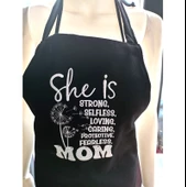 Benim Annem Siyah Keten, Chef Mutfak Önlüğü - 1