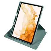Galaxy Tab S7 FE LTE (T737-T736-T733-T730) Kılıf Zore Termik Kalem Bölmeli Dönebilen Standlı Kılıf - 2