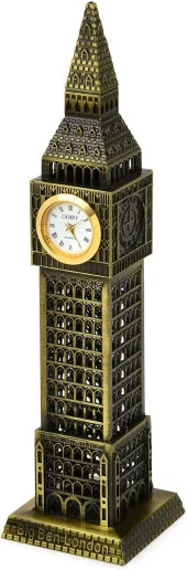 Bigben İngiltere Metal Saat kulesi 18 cm - 1