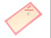 iPhone XS MAX Arka Pil Batarya Kapağı (CAM) GOLD thumbnail 1