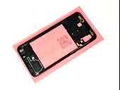 Samsung Galaxy A20 A 205 Kasa Arka Pil Batarya Kapağı SİYAH - 2