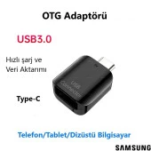 Samsung Type-C to UsbA 3.0 OTG Dönüştürücü İthalatçı Garantili - 4