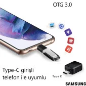 Samsung Type-C to UsbA 3.0 OTG Dönüştürücü İthalatçı Garantili - 5