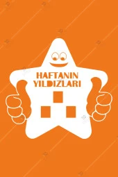 Haftanın Yıldızı Panosu - Ahşap İlkokul Sınıf Panosu - Okul Öncesi Sınıf Panosu 1. Sınıf 2. Sınıf - 4