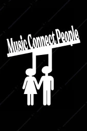 Music Connects People Yazılı Ahşap Duvar Dekoru Tablo - 4