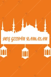 Hoşgeldin Ramazan Temalı Şamdanlı Ahşap Duvar Dekorasyonu - Kolay Montaj- 45x36 cm - 3