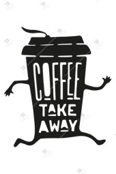 Coffee Take Away Kahve Temalı Duvar Dekorasyonu Ahşap - 2