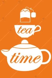 Tea Time Çay Zamanı Figürlü Ahşap Mutfak Duvar Dekorasyonu - 3