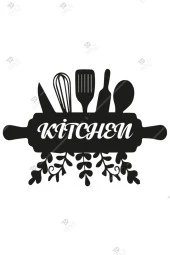 Kitchen Mutfak Duvar Dekor Hediyelik Eşya Ahşap Tablo - 2
