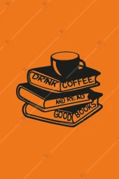 Coffee And Book Lovers Ahşap Duvar Dekorasyonu Tablosu - 3
