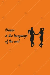 Dance Is The Language Of The Soul Duvar Dekor Hediyelik Eşya Ahşap Tablo - 3