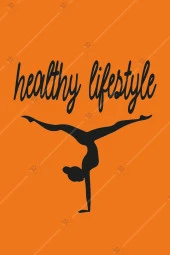 Healthy Lifestyle Sağlıklı Yaşam Pilates Duvar Dekor Ahşap Tablo 35x34 - 3