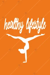 Healthy Lifestyle Sağlıklı Yaşam Pilates Duvar Dekor Ahşap Tablo 35x34 - 3