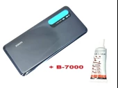 Xiaomi Mi NOTE 10 Lite Arka Kapak Batarya Pil Kapağı (CAM+B-7000) SİYAH - 1