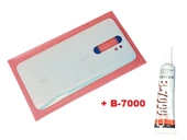 Xiaomi Redmi NOTE 8 PRO Arka Pil Batarya Kapağı (CAM+B-7000) BEYAZ - 1