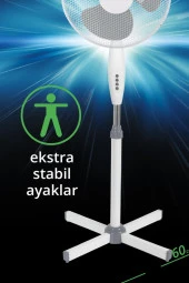 Kiwi Kıwı Standlı Vantilatör KFAN-7417 - 4