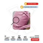 XPERMATE Pofuduk Şezlong Minderi 60x180x12Cm Su İtici,Katlanır,UV Güneş Dayanımı, Fermuar, Pembe thumbnail 4