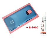 Xiaomi Redmi NOTE 9S NOTE 9 PRO Arka Kapak Batarya Kapağı (CAM+B-7000) GRİ thumbnail 1