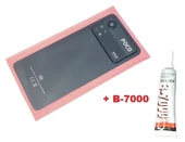 Xiaomi POCO X4 PRO Arka Pil Kapağı (Full Lensli CAM+B-7000) SİYAH thumbnail 1